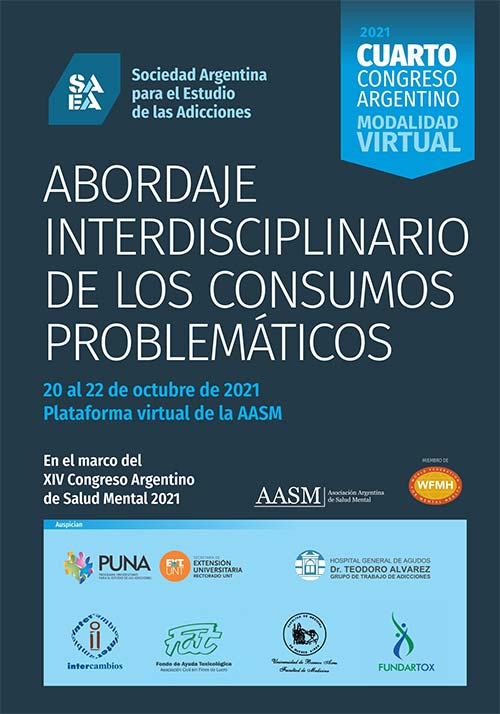 4° Congreso Argentino de Abordaje interdisciplinario de los Consumos Problemáticos
